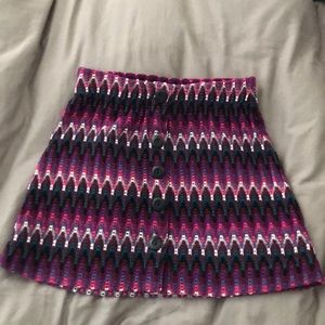 Free People sweater mini skirt.